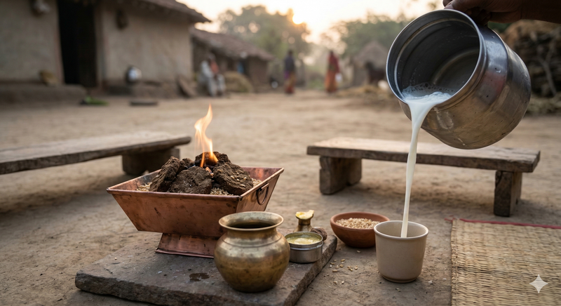 Why rituals demanded fresh milk—and what they quietly understood