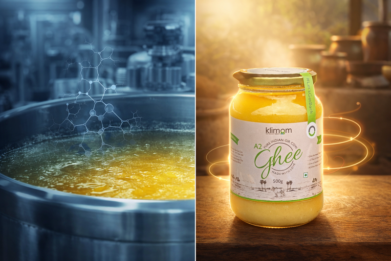 Why health benefits disappear when ghee is compromised