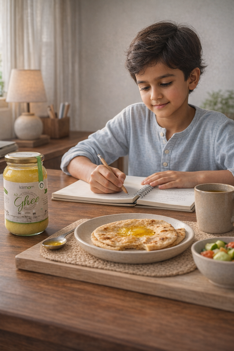 How pure A2 ghee supports kids—at every stage of growing up