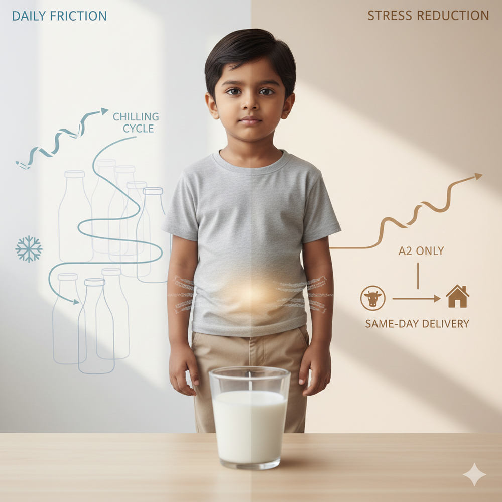 What a child’s body reacts to before nutrients even matter