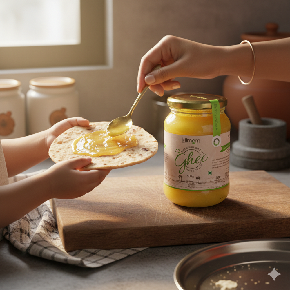 Most A2 ghee isn’t made keeping children in mind